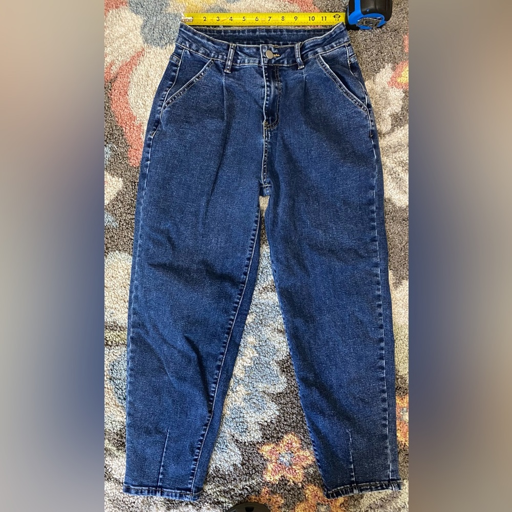 EVALESS High Waisted Baggy Cargo Jeans